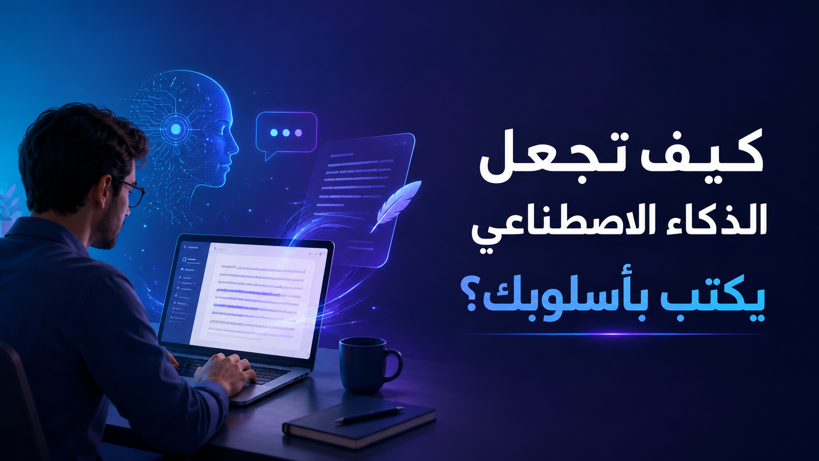 كيف تجعل الذكاء الاصطناعي يكتب بأسلوبك؟